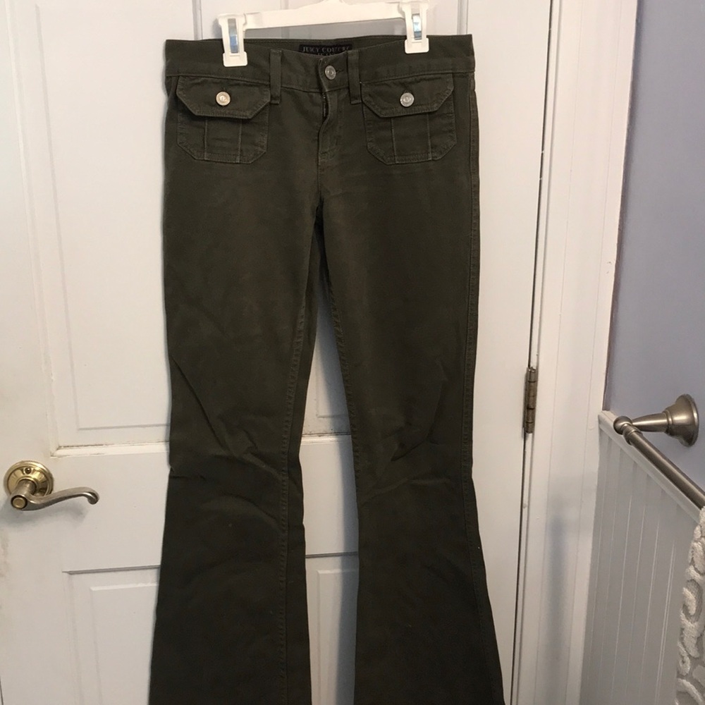 Juicy Couture dark green jeans size 26